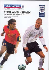 England v Spain